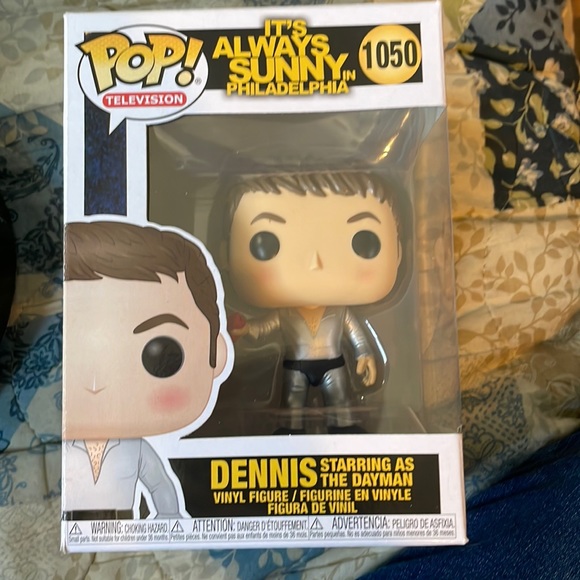 Dennis from it’s always sunny funko pop # 1050